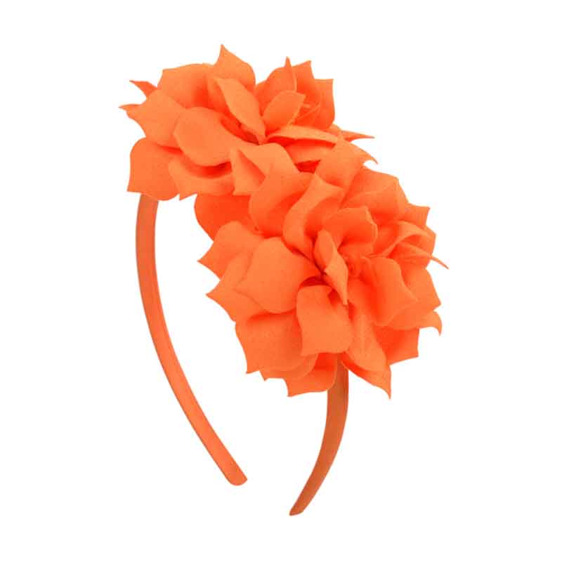 12 colors Cute Solid Flower Hair Band For Baby Girls Ribbon Handmade Hairbands Headband Headwear Kids Hair Accessories