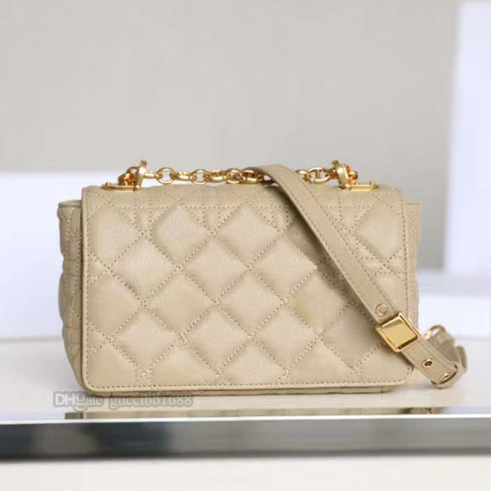 Crossbody Designer Bag Quilted Lady Beige Genuine Leather Cowhide Luxurys Designers Chain Shoulder Bags Women small purses top quality handbags, Contact us
Crossbody Designer Bag Quilted Lady Beige Genuine Leather Cowhide Luxurys Designers Chain Shoulder Bags Women small purses top quality handbags, Contact us