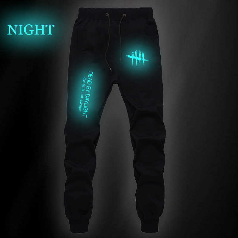 Autumn Winter Harajuku Fitness Joggers Workout Trousers Dead By Daylight Pants Boys Streetwear Sweatpants Cotton Trousers Mens X0723 - view 5