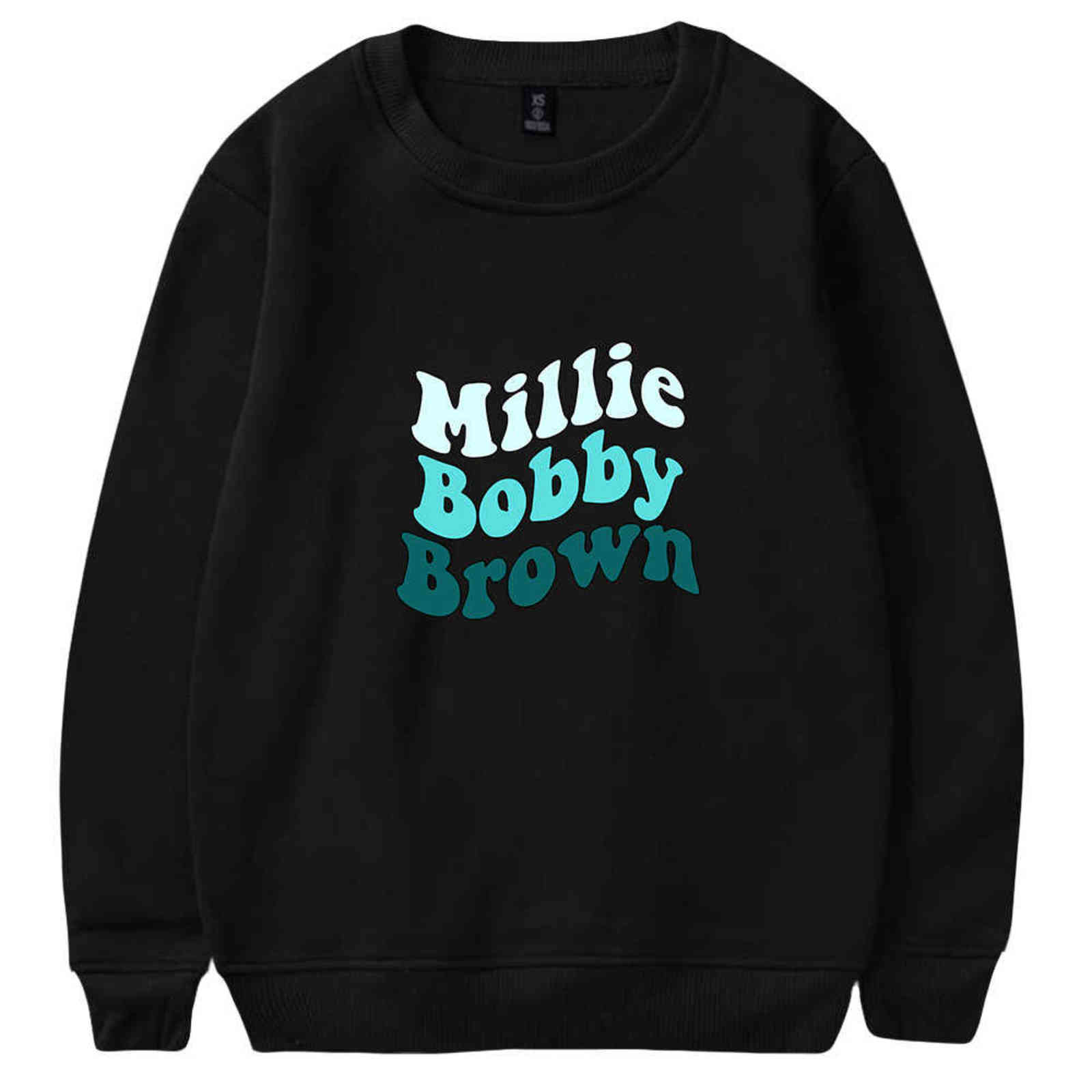 Millie bobby brown Fashion Prints O-Neck Sweatshirts Women/Men Long Sleeve Sweatshirts Harajuku Casual Streetwear Clothes Y1109, Navy blue
Millie bobby brown Fashion Prints O-Neck Sweatshirts Women/Men Long Sleeve Sweatshirts Harajuku Casual Streetwear Clothes Y1109, Navy blue