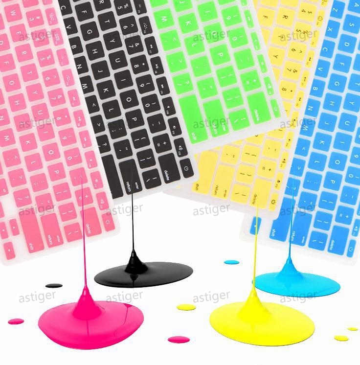 Laptop Soft Silicone Colorful KeyBoard Case Protector Cover Skin For MacBook Pro Air Retina 11 12 13 15 Waterproof Dustproof Paper package
Laptop Soft Silicone Colorful KeyBoard Case Protector Cover Skin For MacBook Pro Air Retina 11 12 13 15 Waterproof Dustproof Paper package