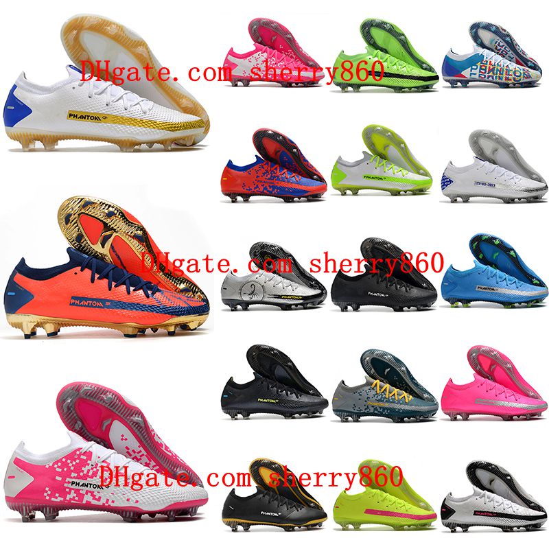 2021 mens soccer shoes Phantom GT Elite FG cleats outdoor football boots Trainers Leather scarpe da calcio Firm Ground Size 39-45, As picture 6 
2021 mens soccer shoes Phantom GT Elite FG cleats outdoor football boots Trainers Leather scarpe da calcio Firm Ground Size 39-45, As picture 6