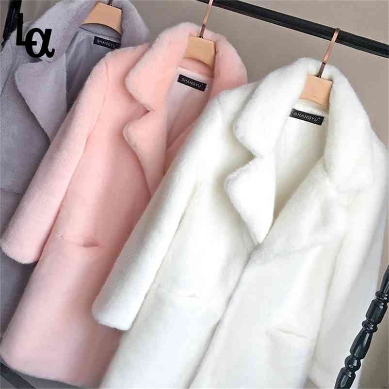 Women Mink Faux Fur Coat Vintage Solid Female Turn Down Collar Winter Warm Fake Lady Casual Jacket Outwears 210519, Pink
Women Mink Faux Fur Coat Vintage Solid Female Turn Down Collar Winter Warm Fake Lady Casual Jacket Outwears 210519, Pink