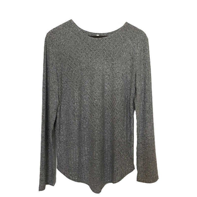 Plus Size S-4XL Slim Fit Sweater Men Spring Autumn Thin O-Neck Knitted Pullover Men Casual Solid Mens Sweaters Pull Homme 211008