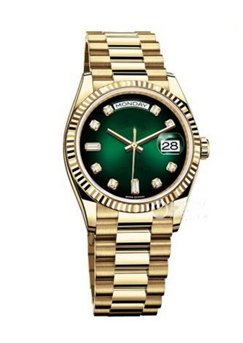 High quality rose gold 36mm day date fashion mens women watch Sapphire Mechanical automatic watches Stainless steel bracelet waterproof Wristwatch box Handbags
High quality rose gold 36mm day date fashion mens women watch Sapphire Mechanical automatic watches Stainless steel bracelet waterproof Wristwatch box Handbags