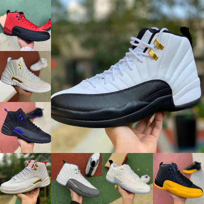 Top Quality Low Easter 12 12s Mens Basketball Shoes Black University Gold Indigo Flu Game Dark Concord OVO White Reverse Taxi Fiba The Maste
Top Quality Low Easter 12 12s Mens Basketball Shoes Black University Gold Indigo Flu Game Dark Concord OVO White Reverse Taxi Fiba The Maste