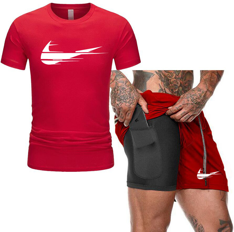 Summer 100% Cotton Tracksuits Men T-Shirt Pants Set Casual Brand Printing Fitness Jogger T Shirt Fashion Men' Plus Size -XXL
Summer 100% Cotton Tracksuits Men T-Shirt Pants Set Casual Brand Printing Fitness Jogger T Shirt Fashion Men' Plus Size -XXL