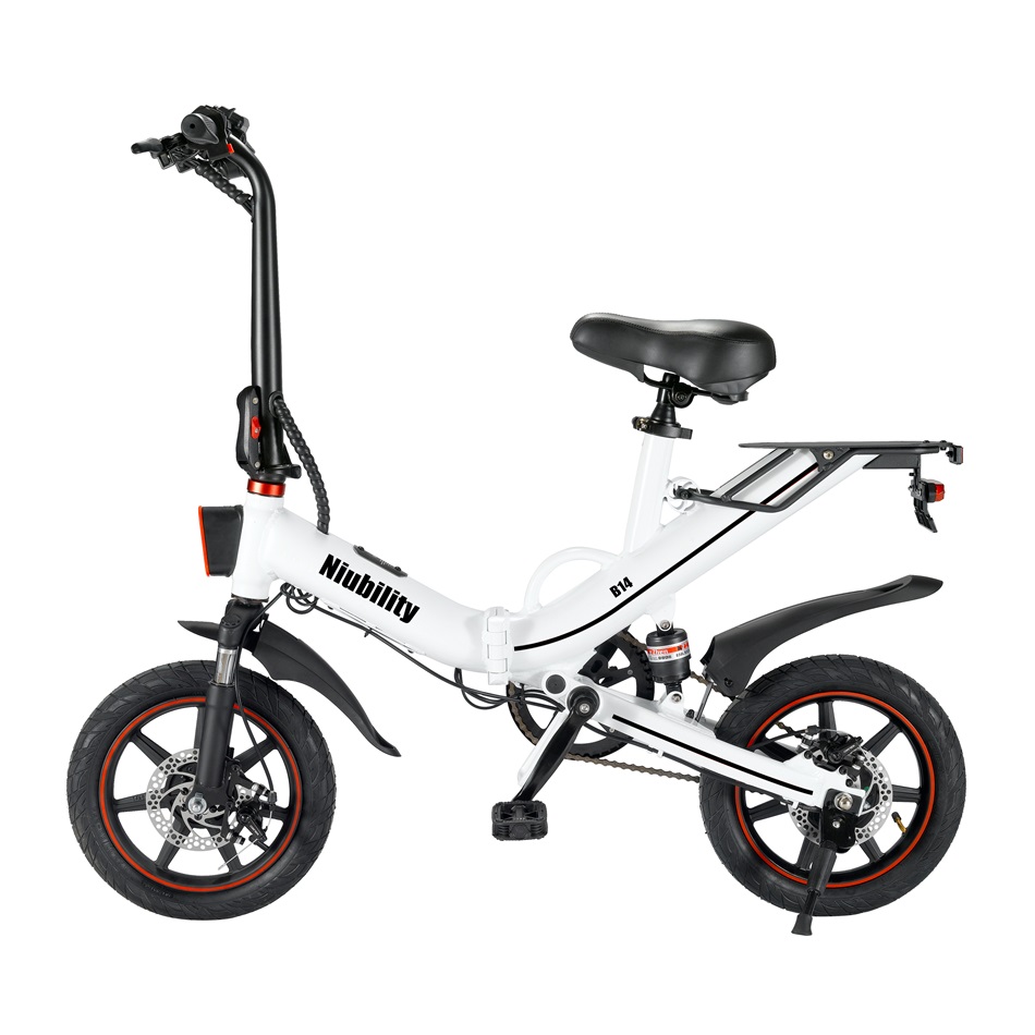 Niubility B14 EU Warehouse 14 Inch Folding Electric Bicycle 48V 15Ah E Bike for Adults with App Control for Commuting
Niubility B14 EU Warehouse 14 Inch Folding Electric Bicycle 48V 15Ah E Bike for Adults with App Control for Commuting