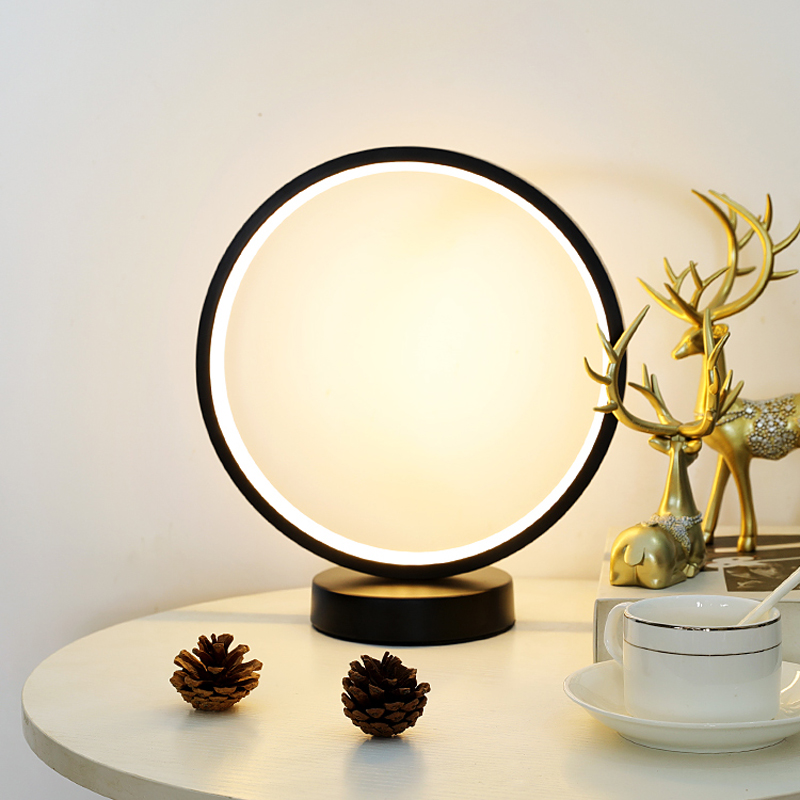 Contemporary LED Desk Light with USB Charging Port - Suitable for Any Room (Dimmable, Multiple Plugs Available)