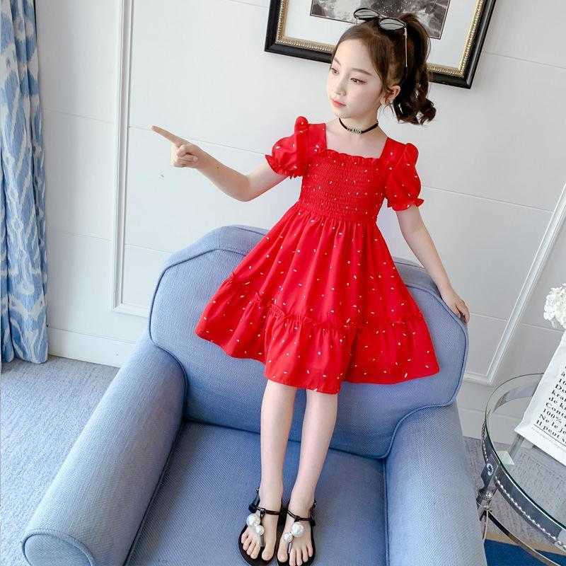 Children New 2021 Korean Summer Dresses 12 Children's Clothing 11 Girls Clothes 10 Princess Dress for Girls 8 Kids 7 6 Years Old, Red
Children New 2021 Korean Summer Dresses 12 Children's Clothing 11 Girls Clothes 10 Princess Dress for Girls 8 Kids 7 6 Years Old, Red