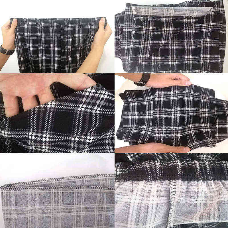 Lucyever Harajuku Plaid Pant Casual Oversize 3XL Loose Wide Leg Trousers Ins Retro Teens Hiphop Unisex Straight 211124Z