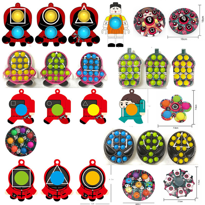 fidget toys straps squid game simple dimple keychain mask squeeze push bubble sensory stress relieve for children autism spinner christmas g
fidget toys straps squid game simple dimple keychain mask squeeze push bubble sensory stress relieve for children autism spinner christmas g