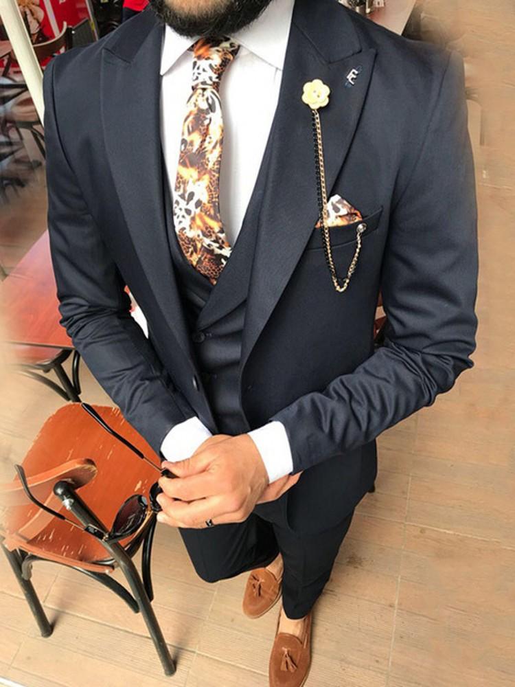 Men's Suits & Blazers Latest Coat Pant Designs Black Men For Wedding Slim Fit Street Prom Blazer 3 Pieces Groom Tuxedo Man Suit Ternos, Same as image
Men's Suits & Blazers Latest Coat Pant Designs Black Men For Wedding Slim Fit Street Prom Blazer 3 Pieces Groom Tuxedo Man Suit Ternos, Same as image