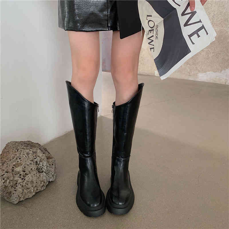 boots asymmetry side chunky platform long knee riding women brand design zipper motorcycle thigh shoes 5a0n, Black
boots asymmetry side chunky platform long knee riding women brand design zipper motorcycle thigh shoes 5a0n, Black