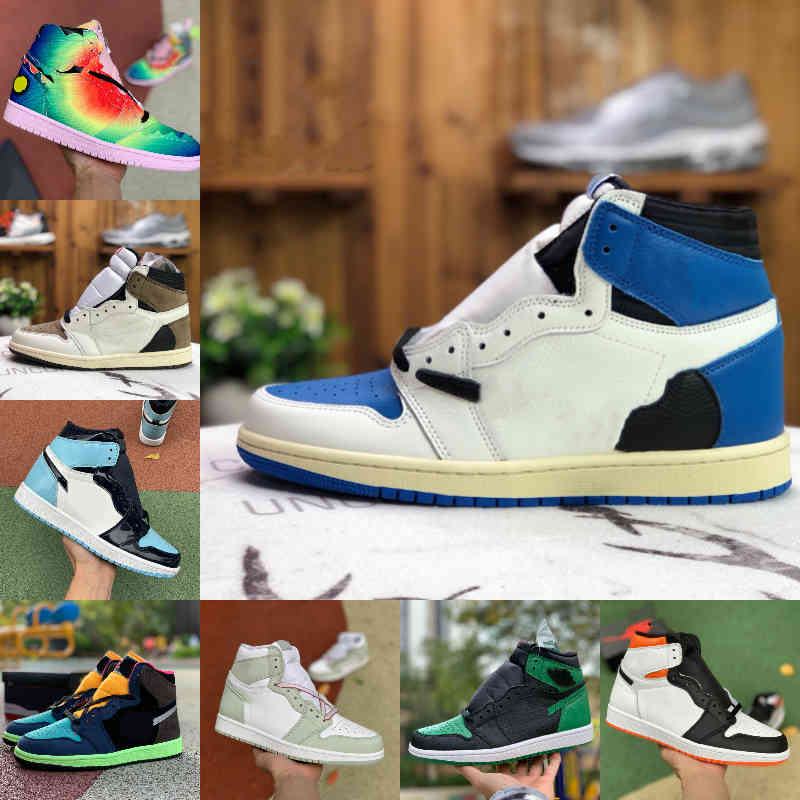 Jumpman Men Women 1 1s High Basketball Shoes Obsidian Union Royal Blue UNC Patent TWIST Turbo Green Satin Backboard ROYAL TOE Varsity Red Tr
Jumpman Men Women 1 1s High Basketball Shoes Obsidian Union Royal Blue UNC Patent TWIST Turbo Green Satin Backboard ROYAL TOE Varsity Red Tr