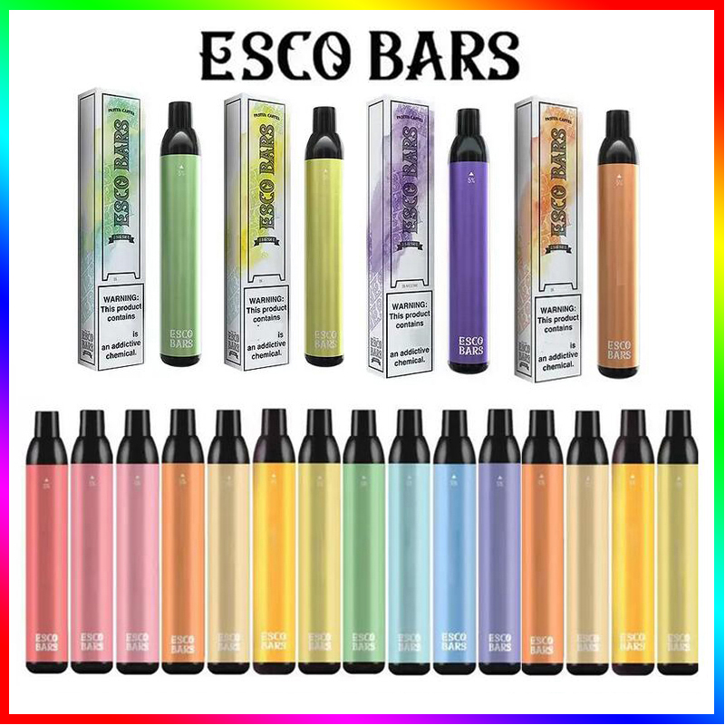 ESCO BARS 2500 Puffs Disposable E Cigarettes Vape Pod 6ml Pre-Filled Pods Vaporizers 1000mAh VS Bang XXL Extra Ultra Bar Geek Vapes
ESCO BARS 2500 Puffs Disposable E Cigarettes Vape Pod 6ml Pre-Filled Pods Vaporizers 1000mAh VS Bang XXL Extra Ultra Bar Geek Vapes