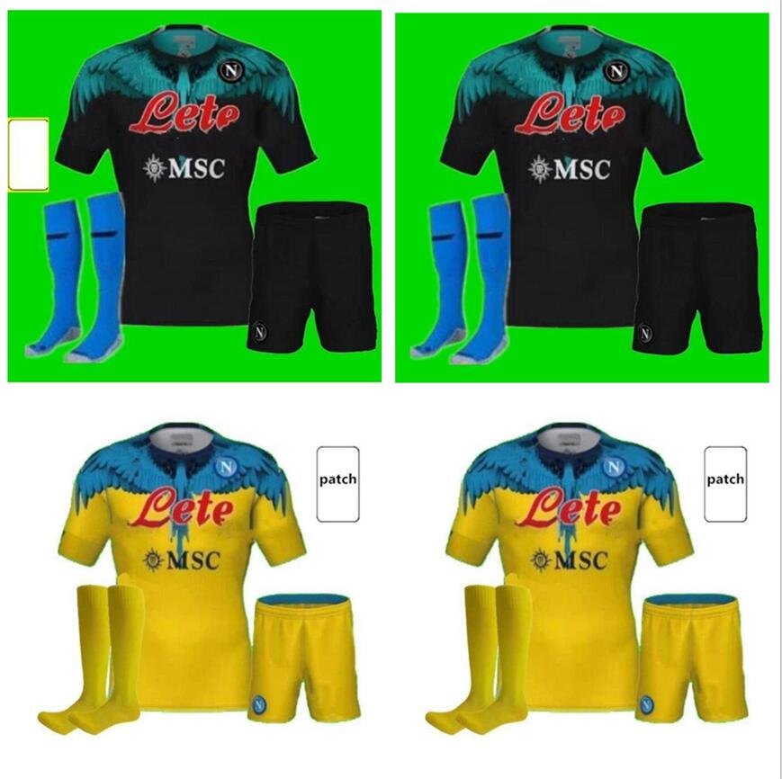 kids kit Adult 2021 2022 Serie A Naples Napoli Soccer Jerseys Home Away Third Football Shirt 21 22 MANOLAS INSIGNE LOZANO CALLEJÃN MILIK, Black;yellow
kids kit Adult 2021 2022 Serie A Naples Napoli Soccer Jerseys Home Away Third Football Shirt 21 22 MANOLAS INSIGNE LOZANO CALLEJÃN MILIK, Black;yellow
