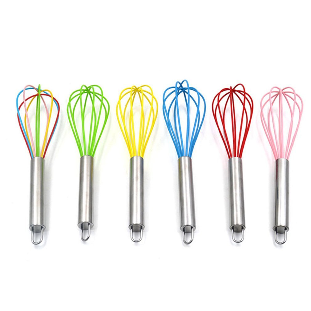 8-Inch Silicone Oven Knocker Stainless Steel Manual Oven Knocker Baking Utilities Hand Blender
