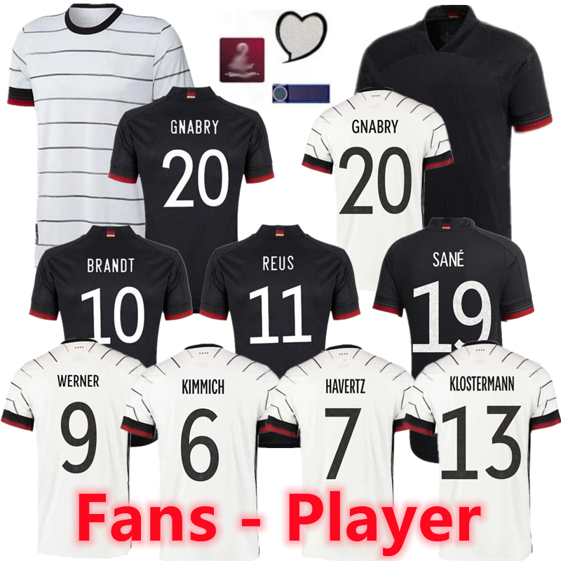 Germany soccer jersey 20 21 MULLER Fans Player version jerseys HUMMELS KROOS GNABRY WERNER DRAXLER REUS GOTZE European Cup football shirt un, Black;yellow
Germany soccer jersey 20 21 MULLER Fans Player version jerseys HUMMELS KROOS GNABRY WERNER DRAXLER REUS GOTZE European Cup football shirt un, Black;yellow