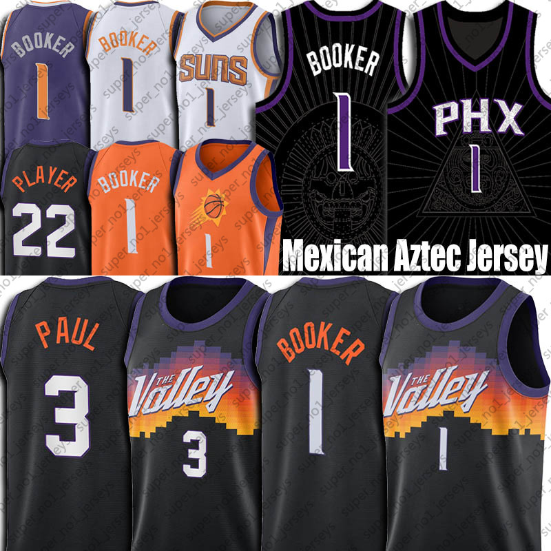 Devin 1 Booker Chris DeAndre Paul Ayton Basketball Jersey Throwback Steve 13 Nash Charles 34 Barkley Jerseys Retro Phoenixs Mexican Aztec Un 
Devin 1 Booker Chris DeAndre Paul Ayton Basketball Jersey Throwback Steve 13 Nash Charles 34 Barkley Jerseys Retro Phoenixs Mexican Aztec Un