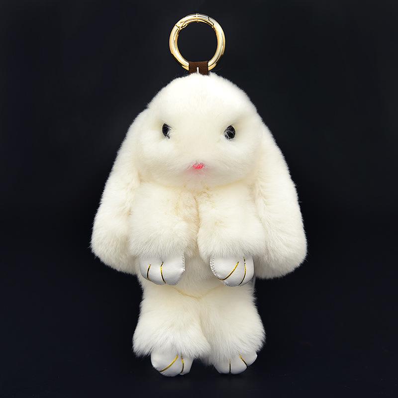 Keychains Fluffy Rex Keychain Fur Pompoms Keyring Women Trinket Hare Car Key Ring Holder Dolls Bag Charm Jewelry Gift 
Keychains Fluffy Rex Keychain Fur Pompoms Keyring Women Trinket Hare Car Key Ring Holder Dolls Bag Charm Jewelry Gift