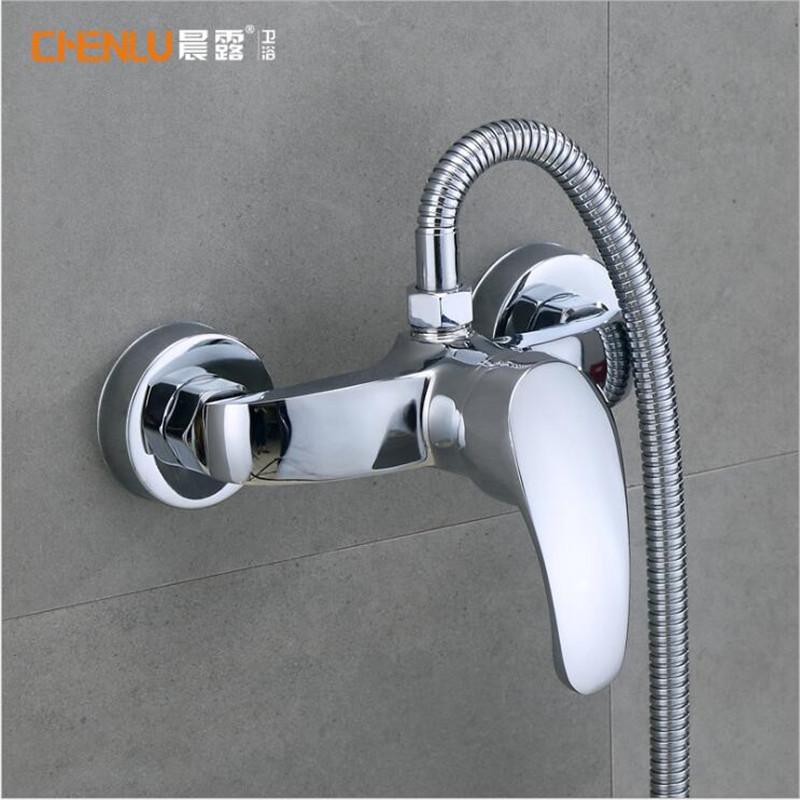 Bathroom Shower Faucets Stainless Steel Wall Mounted Triple Bathtub Faucet Mixers Cold Mixer Sets
Bathroom Shower Faucets Stainless Steel Wall Mounted Triple Bathtub Faucet Mixers Cold Mixer Sets