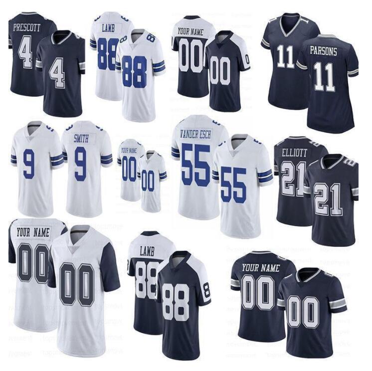 11 Micah Parsons 4 Dak Prescott 88 Ceedee Lamb 21 Ezekiel Elliott Football Leighton Vander Esch Amari Cooper Trevon Diggs Michael Gallup Witten Jayl-image