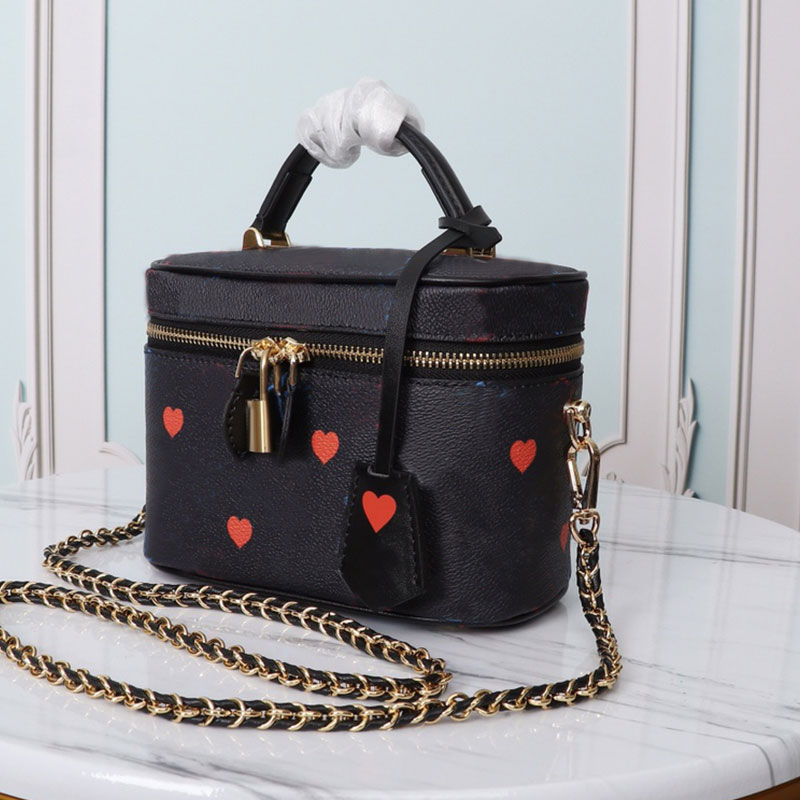 Women Handbags Genuine Leather Cosmetic Bag Crossbody Shoulder Chain Patchwork Shoulder Strap Makeup Bags Tolitery Case
Women Handbags Genuine Leather Cosmetic Bag Crossbody Shoulder Chain Patchwork Shoulder Strap Makeup Bags Tolitery Case