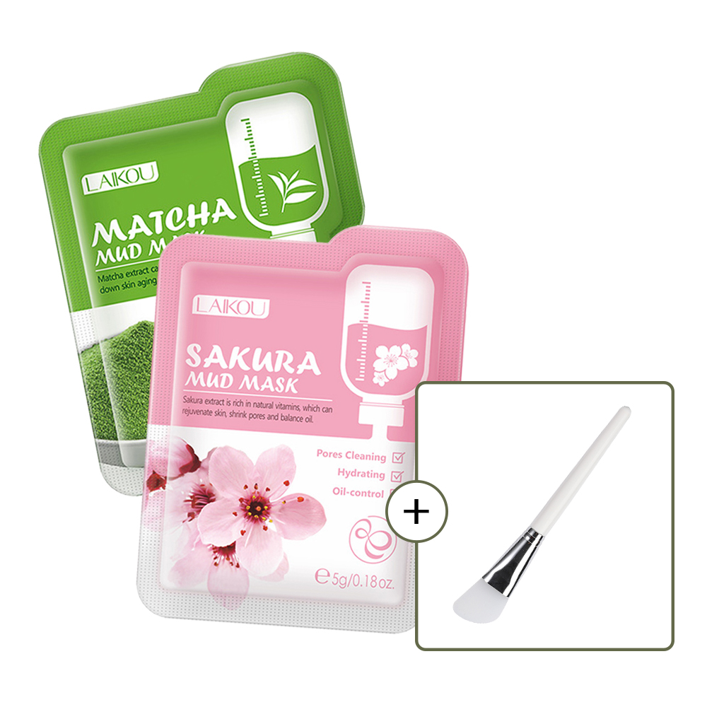 100PCS Cherry Matcha Mud Mask Lift Face Whitening Oil Control Anti Wrinkle Cleansing Facial Pack Wrapped Mask Clay Mask
100PCS Cherry Matcha Mud Mask Lift Face Whitening Oil Control Anti Wrinkle Cleansing Facial Pack Wrapped Mask Clay Mask