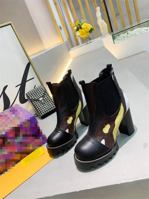 Top Quality Love Women Boots Chunky Heel Martin Laureate Boot Black White Yellow Size 35-41 Shoes, 03
Top Quality Love Women Boots Chunky Heel Martin Laureate Boot Black White Yellow Size 35-41 Shoes, 03