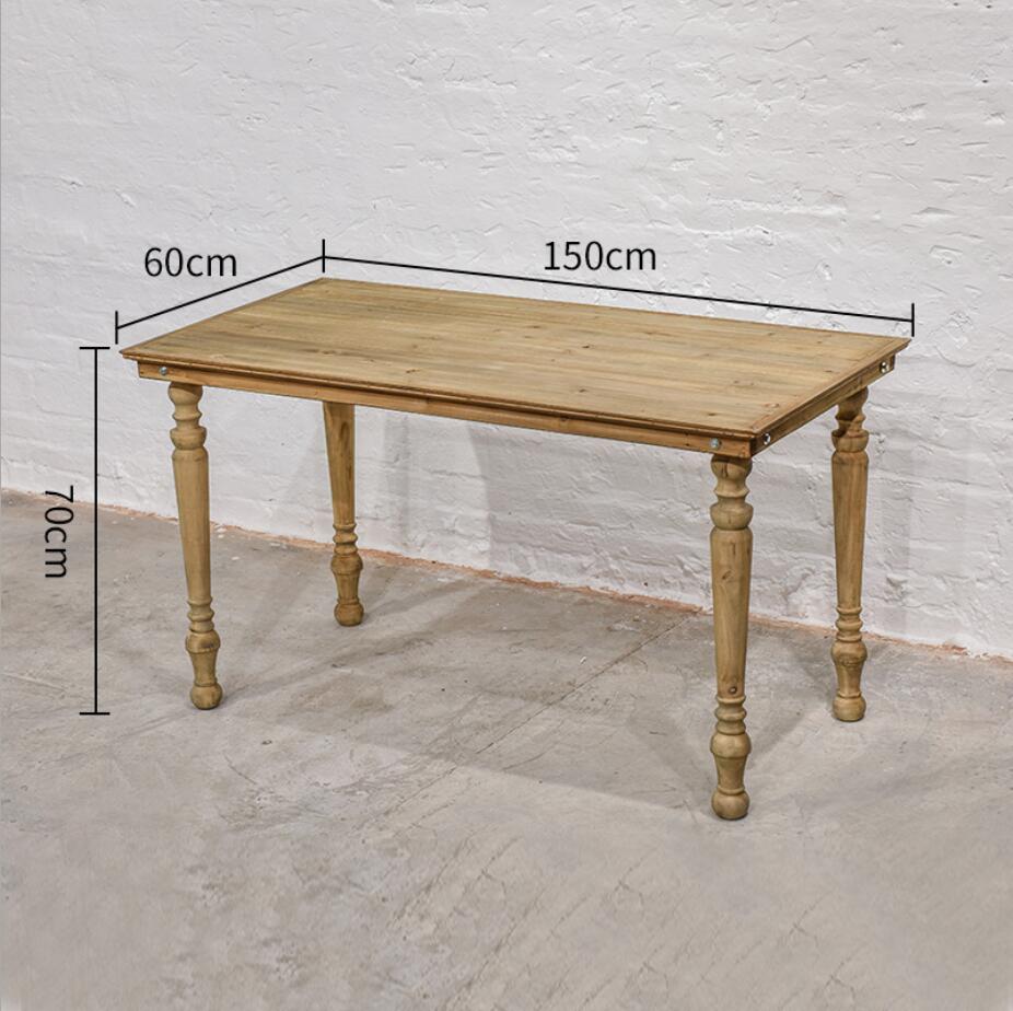 Commercial Furniture Clothes display rack simple water table combination clothing store front desk solid wood high and low floor type middle island sh
