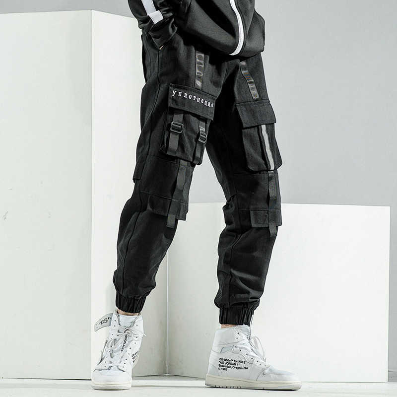 HOUZHOU Black Cargo Pants for Men Korean Spring Autumn Streetwear Techwear Hip Hop Grey Cargo Trousers Male Japanese Streetwear H0820
HOUZHOU Black Cargo Pants for Men Korean Spring Autumn Streetwear Techwear Hip Hop Grey Cargo Trousers Male Japanese Streetwear H0820