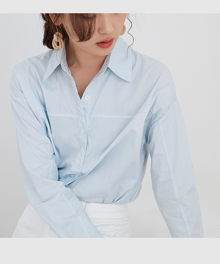 Fashion Women Blouses Long Sleeve Shirts White Turn Down Collar Office s Tops And 2519 50 210508