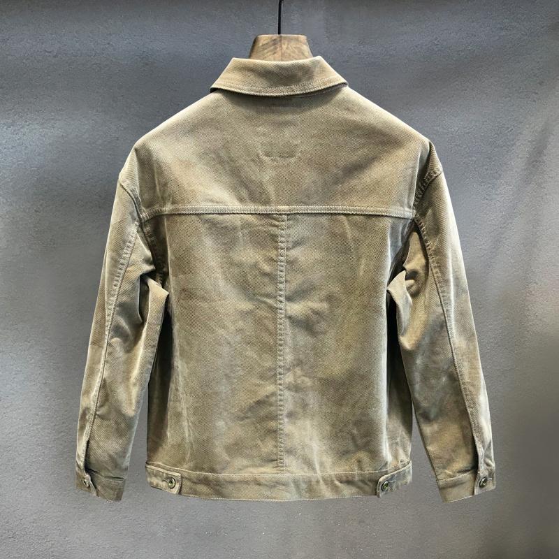 Youthful Vitality Jackets For Men Brand Spring Denim Jacket Chinese Style Casual Chaqueta De Los Hombres BG50JS Men's