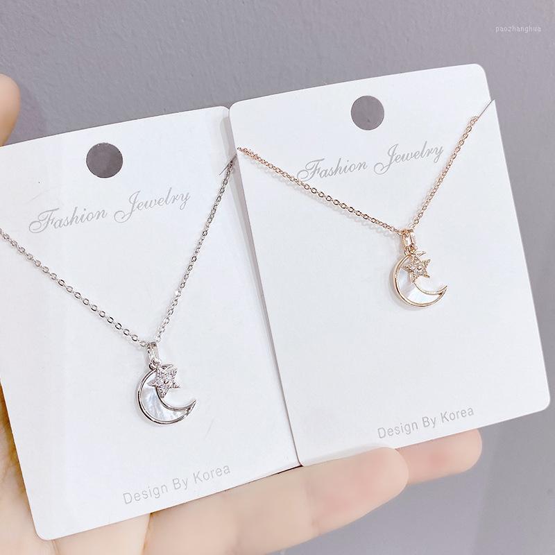 Chains 2022 Design Exquisite Women Fan Moon Star Necklace 14k Gold Plated Elegant Zircon Gift Jewelry Brincos, Silver
Chains 2022 Design Exquisite Women Fan Moon Star Necklace 14k Gold Plated Elegant Zircon Gift Jewelry Brincos, Silver