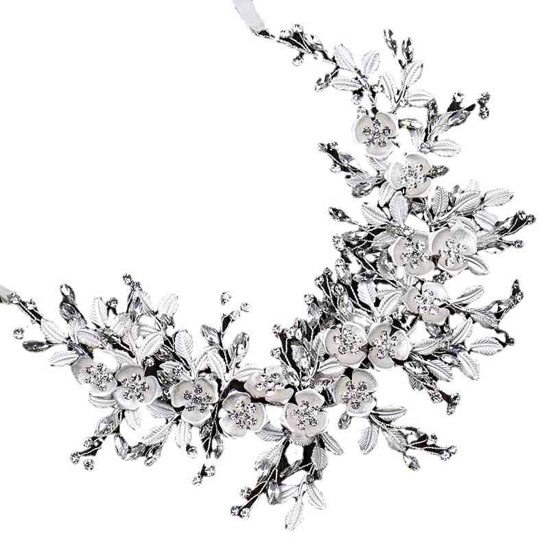 Wedding Hair Jewelry Accessories Tuan Ming Headdress White Leaf Band Selling Bride Dress Princess