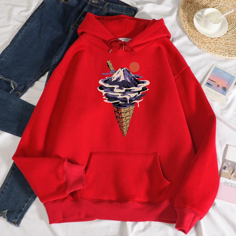 Women's Hoodies & Sweatshirts Fuji Flavor Ice Ukiyo E Style Print Female Hoody Loose Oversized Clothing Pocket Tops Autumn Warm Hooded, Black
Women's Hoodies & Sweatshirts Fuji Flavor Ice Ukiyo E Style Print Female Hoody Loose Oversized Clothing Pocket Tops Autumn Warm Hooded, Black