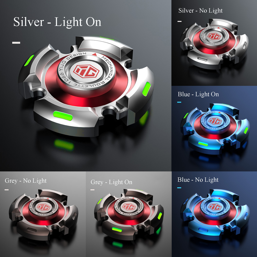 Hand YUC LED Spinner Light Fidget Toys Adult Antistress Metal Luminous 10 Mins Ultra-long Rotation Stress Reliever Kids NTF1
Hand YUC LED Spinner Light Fidget Toys Adult Antistress Metal Luminous 10 Mins Ultra-long Rotation Stress Reliever Kids NTF1