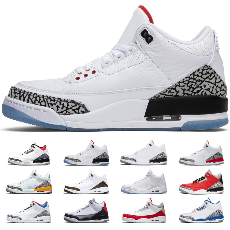 Jumpman 3s Basketball Shoes 3 Mens Cool Grey Katrina Mocha UNC Tinker NRG Laser Orange Pure White True Blue SEOUL Trainers Outdoor Sneakers Sports Size 36-47, Black cement
Jumpman 3s Basketball Shoes 3 Mens Cool Grey Katrina Mocha UNC Tinker NRG Laser Orange Pure White True Blue SEOUL Trainers Outdoor Sneakers Sports Size 36-47, Black cement