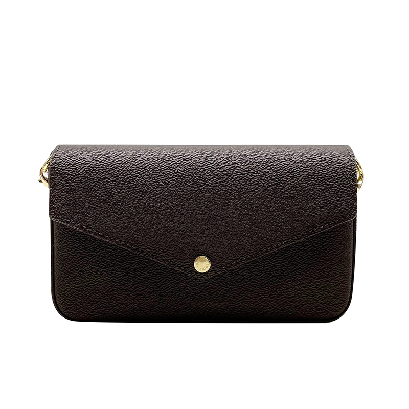 2021 Designer Shoulder Bags Women Chain Mini Crossbody Bag Floral Letter Genuine Leather High Quality Wallet Handbags, Brown
2021 Designer Shoulder Bags Women Chain Mini Crossbody Bag Floral Letter Genuine Leather High Quality Wallet Handbags, Brown