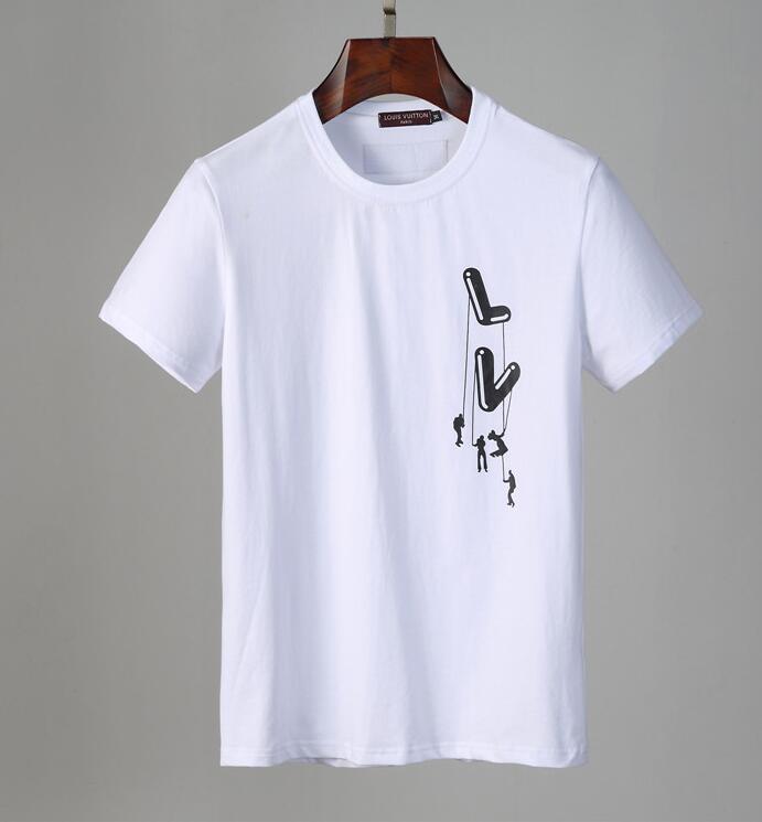 Mens Designer T Shirts Men T-shirt Women Clothing Summer Casual Crew Neck Modal Short Sleeve High Quality Fashion Shirt for Male Size M-3XL #01120352, Silver
Mens Designer T Shirts Men T-shirt Women Clothing Summer Casual Crew Neck Modal Short Sleeve High Quality Fashion Shirt for Male Size M-3XL #01120352, Silver