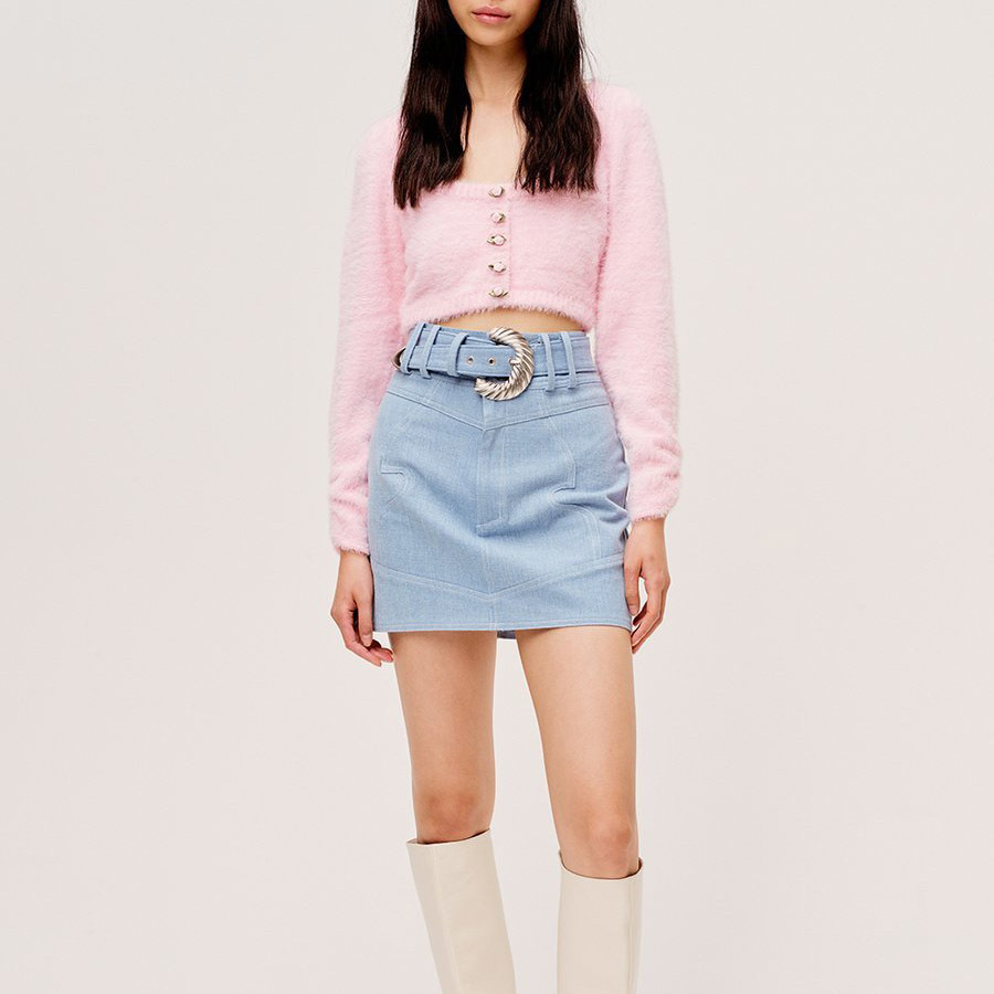 women button pink cardigan fashion ladies v-neck puff sleeve single breasted solid short sweater cute girls preppy style 210521
women button pink cardigan fashion ladies v-neck puff sleeve single breasted solid short sweater cute girls preppy style 210521