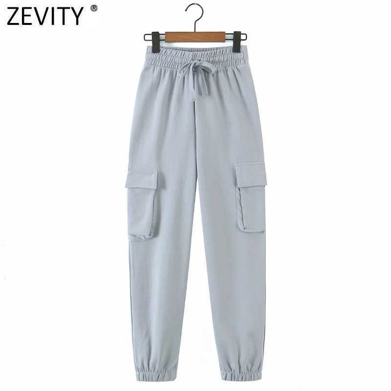 Zevity Safari Style Women Vintage Solid Color Cargo Pants Chic Elastic Waist Bow Tied Trousers femme pantalones mujer pants P990 210603, As pic p990xqw
Zevity Safari Style Women Vintage Solid Color Cargo Pants Chic Elastic Waist Bow Tied Trousers femme pantalones mujer pants P990 210603, As pic p990xqw