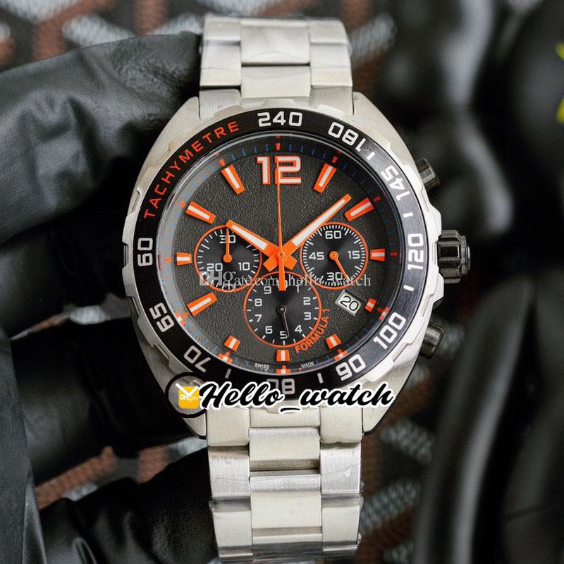41mm F1 Black Dial Japan VK Quartz Chronogrpah Mens Watch Orange Stick Markers Stainless Steel Bracelet Watches THTG Hello_watch 6 Style G35B (9), Slivery;brown
41mm F1 Black Dial Japan VK Quartz Chronogrpah Mens Watch Orange Stick Markers Stainless Steel Bracelet Watches THTG Hello_watch 6 Style G35B (9), Slivery;brown