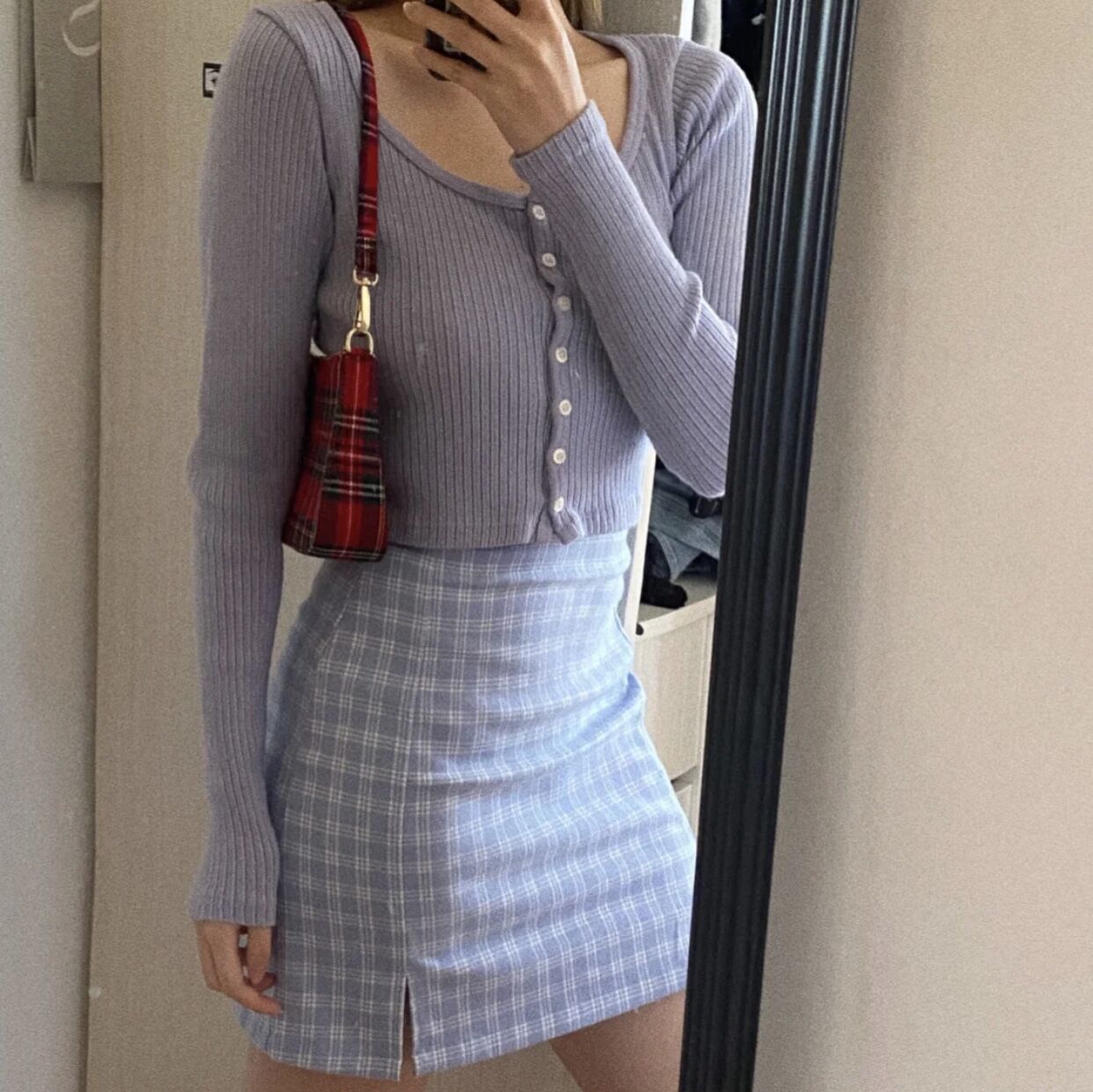 korean fashion plaid mini skirts womens vintage kawaii pencil skirt sweet faldas mujer 210521