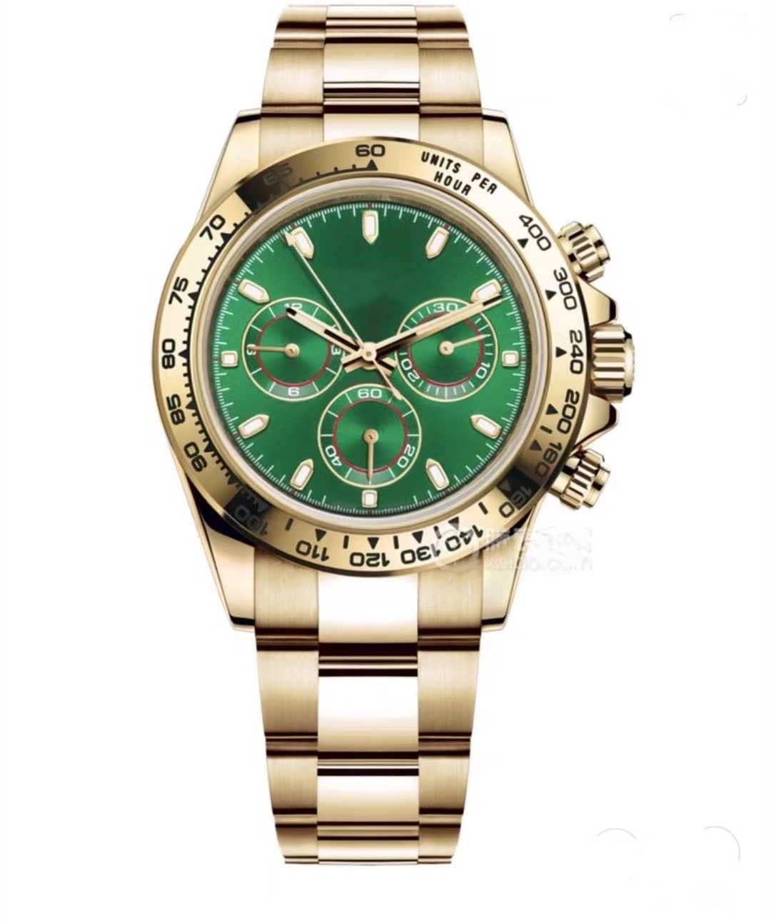 High quality gold 40mm date fashion mens womens watch waterproof Mechanical automatic sweep Ladies dress Casual watches Stainless steel bracelet Wristwatch box, Sapphire
High quality gold 40mm date fashion mens womens watch waterproof Mechanical automatic sweep Ladies dress Casual watches Stainless steel bracelet Wristwatch box, Sapphire