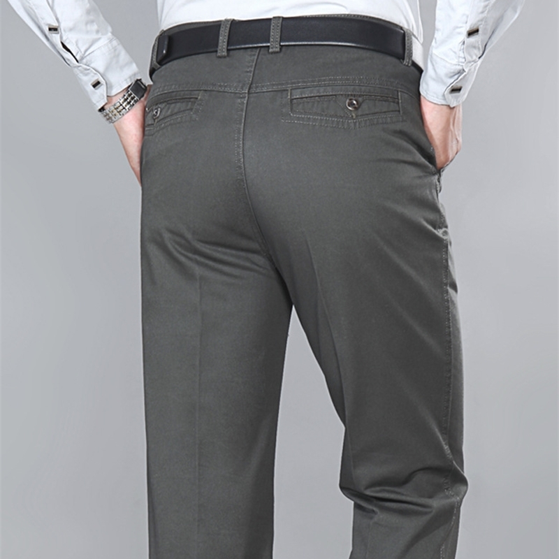 Men's middle-aged elderly straight tube high waist loose casual dad long pants autumn and winter thick, Black and blue
Men's middle-aged elderly straight tube high waist loose casual dad long pants autumn and winter thick, Black and blue