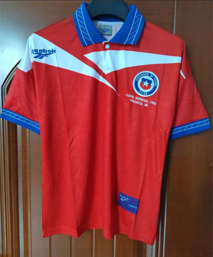 98 Chile retro CHILES SOCCER JERSEYS Copa America home away Alexis Vidal Vargas Medel 21/22 Pinares camiseta de fútbol national team jersey football shirts
98 Chile retro CHILES SOCCER JERSEYS Copa America home away Alexis Vidal Vargas Medel 21/22 Pinares camiseta de fútbol national team jersey football shirts