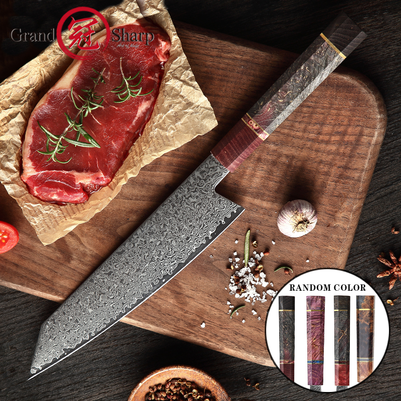 8.2 Inch Damascus Kitchen Knife Handmade Chef Knife VG10 Japanese Damascus Stee Kiritsuke Kitchen Knife Gift Box Grandsharp
8.2 Inch Damascus Kitchen Knife Handmade Chef Knife VG10 Japanese Damascus Stee Kiritsuke Kitchen Knife Gift Box Grandsharp
