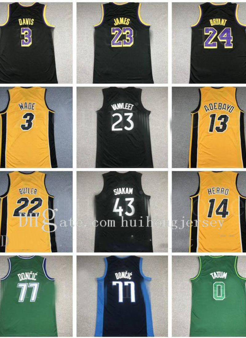 New Men Anthony 3 Davis Jimmy 22 Butler Dwyane 13 Adebayo 3 Wade edition 43 Siakam VanVleet Doncic LeBron23 James Tyler 14 Herro jersey, Black;red
New Men Anthony 3 Davis Jimmy 22 Butler Dwyane 13 Adebayo 3 Wade edition 43 Siakam VanVleet Doncic LeBron23 James Tyler 14 Herro jersey, Black;red